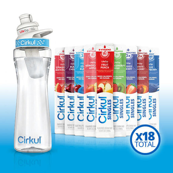 22oz. Plastic Bottle & GoSip® Black Cherry L7